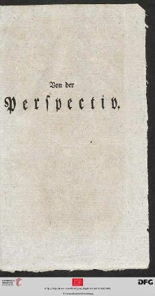Von der Perspectiv