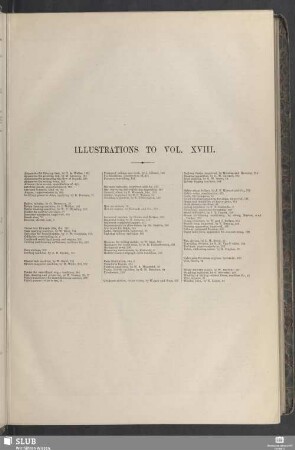 Illustrations to vol. XVIII