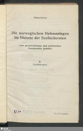 Zeichn.: Zeichnungen : vom geschichtlichen und technischen Standpunkte gesehen
