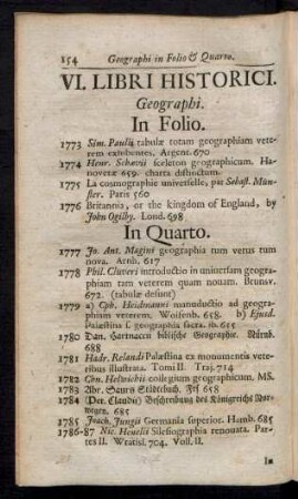 VI. Libri Historici.