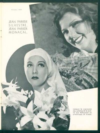 Jean Parker silvestre, Jean Parker monacal