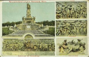 Nationaldenkmal auf dem Niederwald, Rhein.