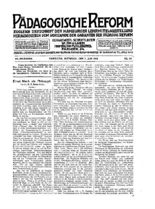 Ernst Mach als Philosoph : (Schluß)