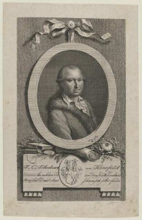 Bildnis des Johann Christian Schubart von Kleefeld