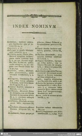 Index Nominum