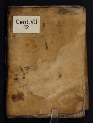Sammelhandschrift – Nürnberg, STN, Cent. VII, 12