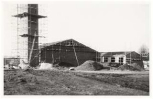 Evangelisches Gemeindezentrum, Herford: Baustelle Kirche