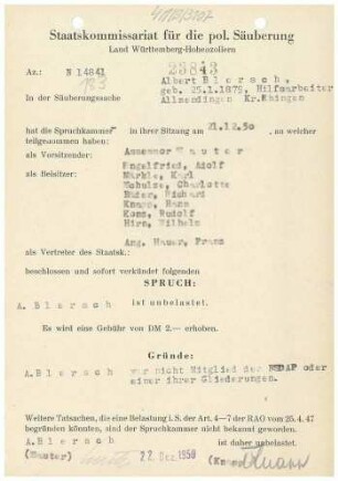 Blersch, Albert