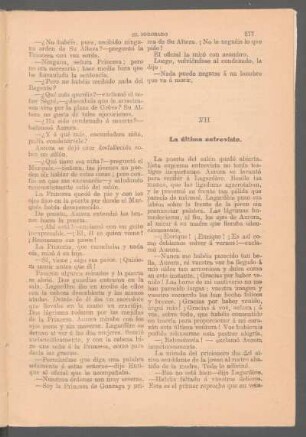 VII - La última entrevista.