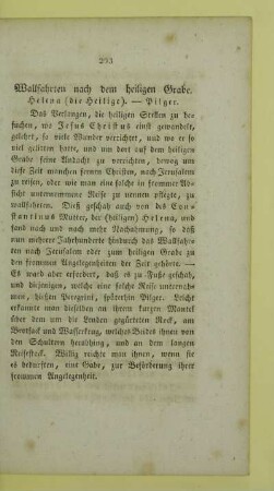 Wallfahrten nach dem heiligen Grabe