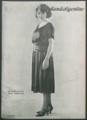 Las estrellas del cine: Edna Wheaton [Fotografía]