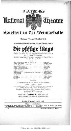 Die pfiffige Magd