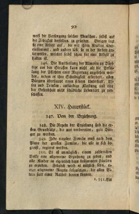 90-112, XIV. Hauptstück - XIX. Hauptstück