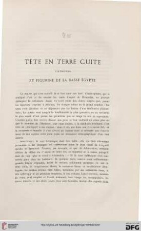 Tête de Terre Cuite