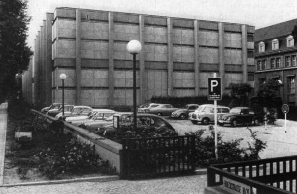 Le bâtiment des collections d'étude du Museum für Völkerkunde