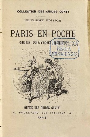 Paris en poche : Guide pratique Conty. Collection des guides Conty