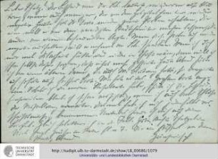 Postkarte vom 26.11.1906