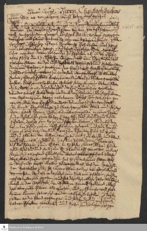 Biografie und Letzte Stunden von Christoph Buchen, verfasst von [Christoph Andreas Chryselius].