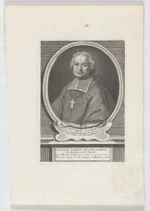 Bildnis des Charle Joachim Colbert de Croissi