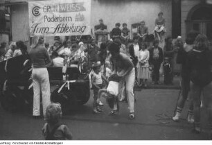 Paderborn, Stadtansichten, Festumzug, August 1981
