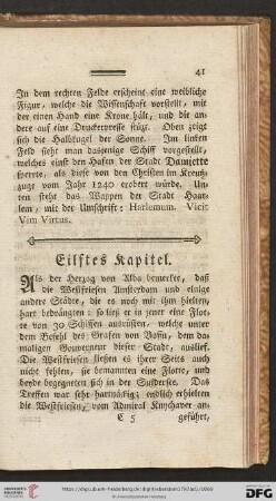Eilftes Kapitel