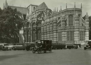 Automobile, Autobusse, London, 1929