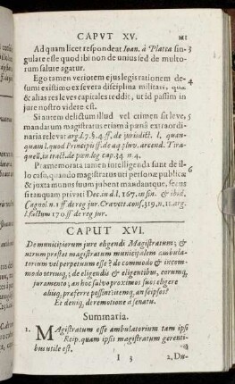 Caput XVI. - Caput XIX.