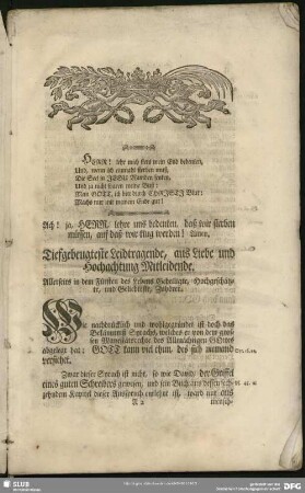Leichenpredigt : Gedächtnißpredigt. [Eingang]. Text. Abhandlung