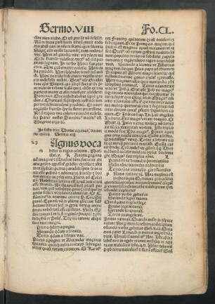 In festo divi Thome aquinatis doctoris eximii Sermo. viii