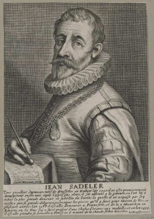 Bildnis des Iean Sadeler
