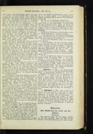 Zum Mysterium der Liebe und des Leidens : (Fortsetzung)