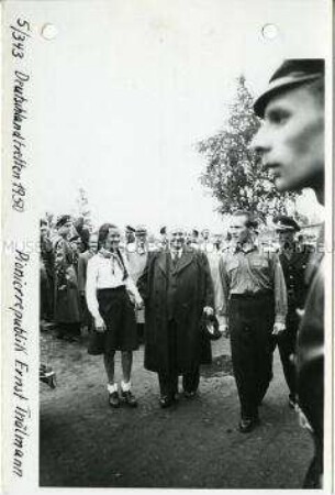 Eröffnung der Pionierrepublik in der Wuhlheide anlässlich des Deutschlandtreffens 1950