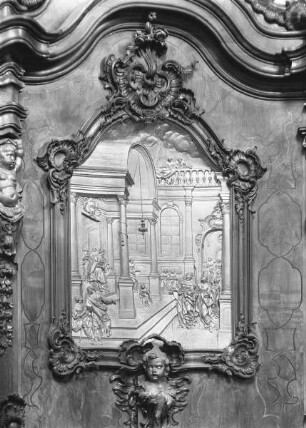 Szenen aus dem Marienleben — Maria als Kind im Tempel