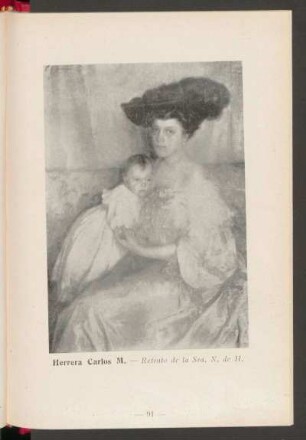 Herrera Carlos M. - Retrato de la Sra. N. de H.