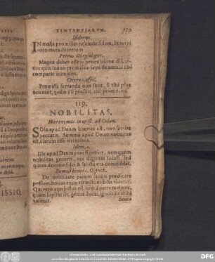119. Nobilitas.