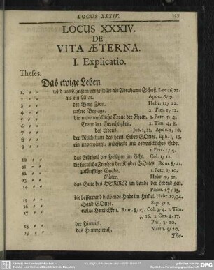Locus XXXIV. De Vita Aeterna