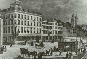Koblenz, Gasthof Zum Riesen (Hotel du geant, Giant Hotel)