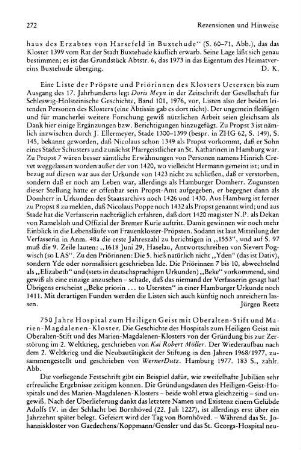 Möller, Robert Kai ; Dutz, Werner :: 750 Jahre Hospital zum Heiligen Geist mit Oberalten-Stift und Marien-Magdalenen-Kloster, die Geschichte des Hospitals zum Heiligen Geist mit Oberalten-Stift und des Marien-Magdalenen-Klosters von der Gründung bis zur Zerstörung im 2. Weltkrieg, geschrieben von Kai Robert Möller, der Wiederaufbau nach dem 2. Weltkrieg und die Neubautätigkeit der Stiftung in den Jahren 1968 - 1977, zusammengestellt und geschrieben von Werner Dutz : Hamburg-Altona, Dingwort, 1977