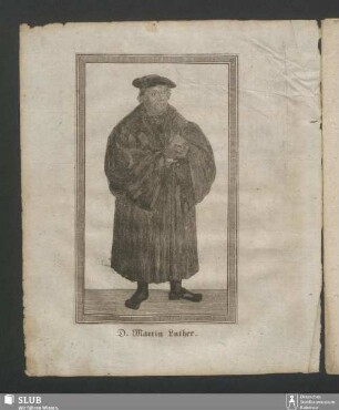 Kurze Lebens-Geschichte Doctor Martin Luthers, zur Erinnerung bey der dritten Jubelfeyer 1817 : Nebst dessen Bildnisse