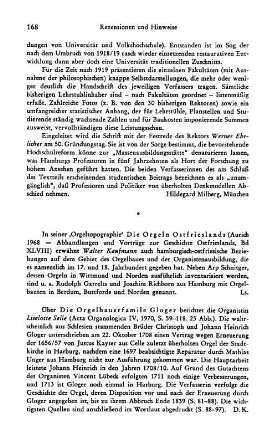 Kaufmann, Walter :: Die Orgeln Ostfrieslands, Orgeltopographie, (Abhandlungen und Vorträge zur Geschichte Ostfrieslands, 48) : Aurich, 1968