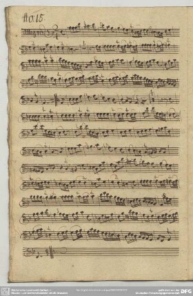 15. Graun, Johann Gottlieb, Suite, GraunWV A:XI:2 <2. Allegro>