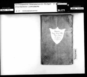 Kassenrechnung 1823/25