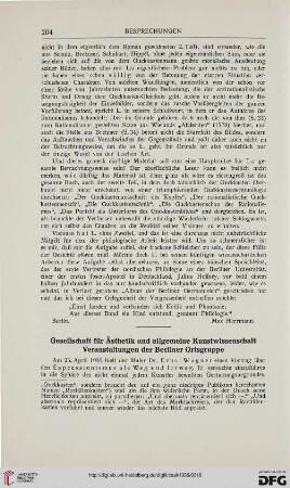 Gesellschaft für Ästhetik und allgemeine Kunstwissenschaft