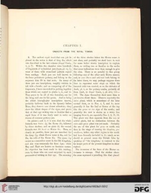 Chapter I: Objects from the Royale Tombs