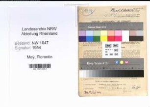 Entnazifizierung Florentin May , geb. 27.02.1898 (Lehrer)