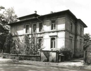 Dresden-Blasewitz, Naumannstraße 4. Villa. Um 1875. Straßenansicht