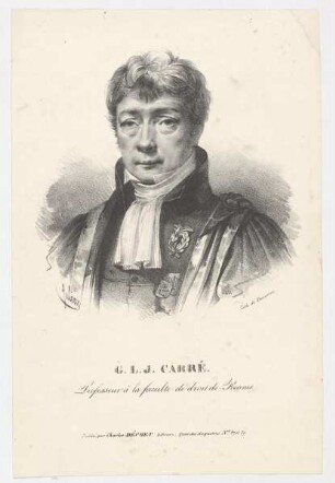 Bildnis des G. L. J. Carré