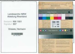 Entnazifizierung Hermann Drewes, geb. 18.01.1880 ()