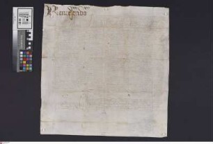 Wimpfen: NN an Dekan und Kapitel des Stifts Wimpfen [? ...]