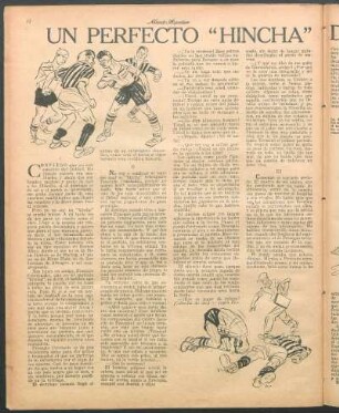 Un perfecto "Hincha" de futbol